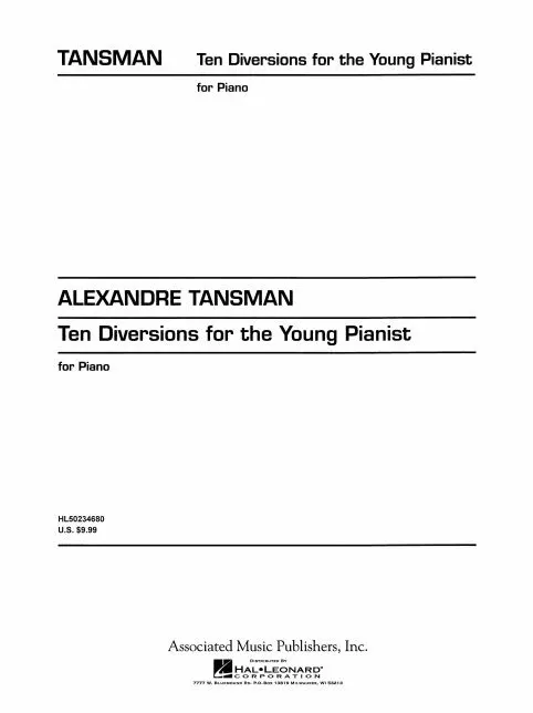 10 Diversions for the Young Pianist: Piano Solo