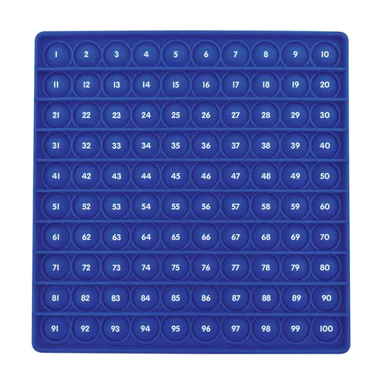 100s Bubble Board – Number Recognition to 100