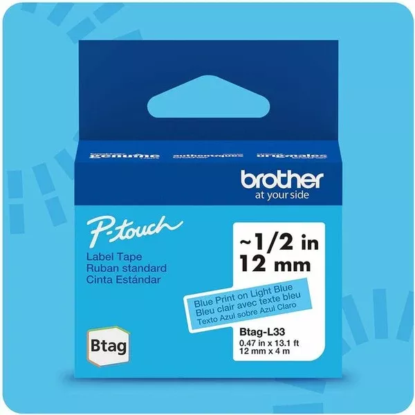 12MMx4M N.LAMI.TAPE BL.BLUE (BRTBTAGL33)
