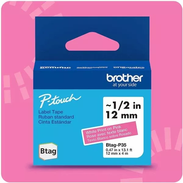 12MMx4M N.LAMI.TAPE WHIT.PINK (BRTBTAGP35)