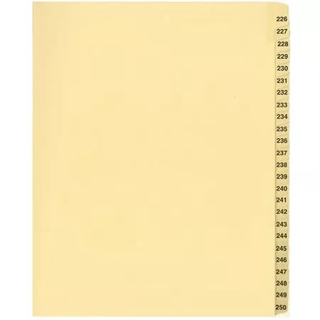 226-250 BUFF 11" LITIG.DIVID (DAVB12009)