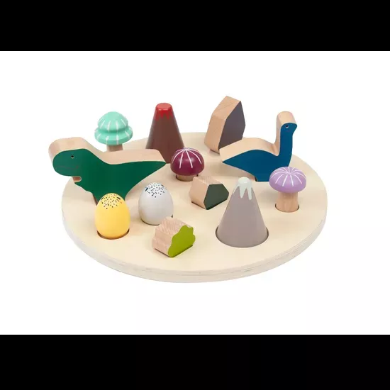 3D Dinosaur Block Play Set