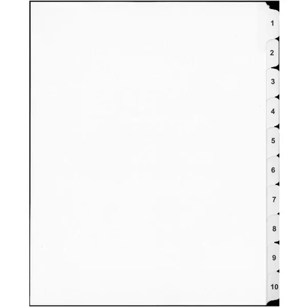#4 WHITE 11''LITIG.DIV.1/25 (DAVW04004)