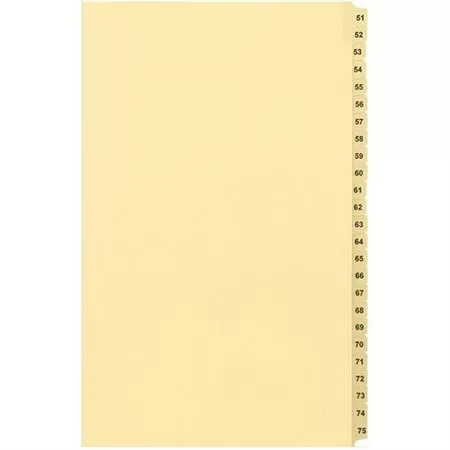 51-75 BUFF 14" LITIG.DIVID (DAVB18502)
