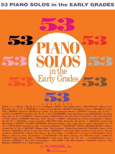 53 Early Grade Solos - Piano