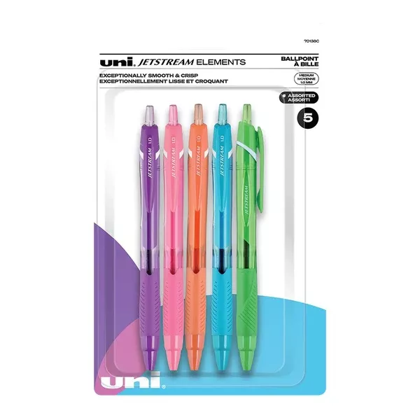 BALLP.PEN RETR. 1.0mm ASS.C/D (UBC70138C)