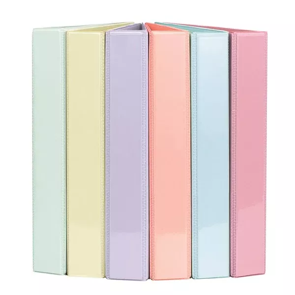 D-RING BINDER 1'' PASTEL ASS. (GCICVP10AST)