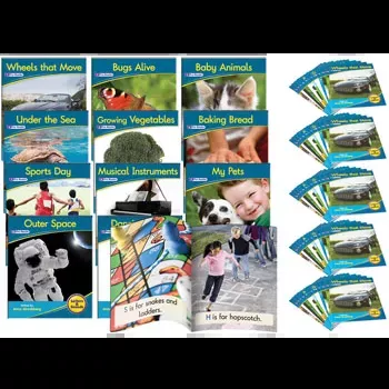 Decodable Readers - Phase 1 Non-Fiction (Set 1) - Pack of 6