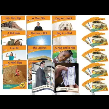 Decodable Readers - Phase 2 Non-Fiction (Set 1) - Pack of 6