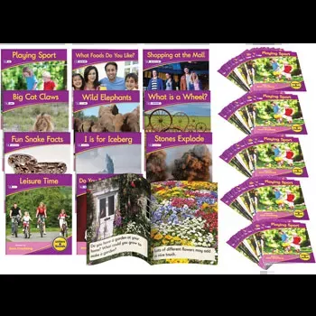 Decodable Readers - Phase 5 Non-Fiction (Set 1) - Pack of 6