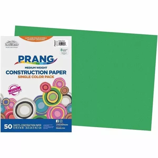 GREEN HLDY 12X18 CONSTR.PAPER (DIXP80070001)