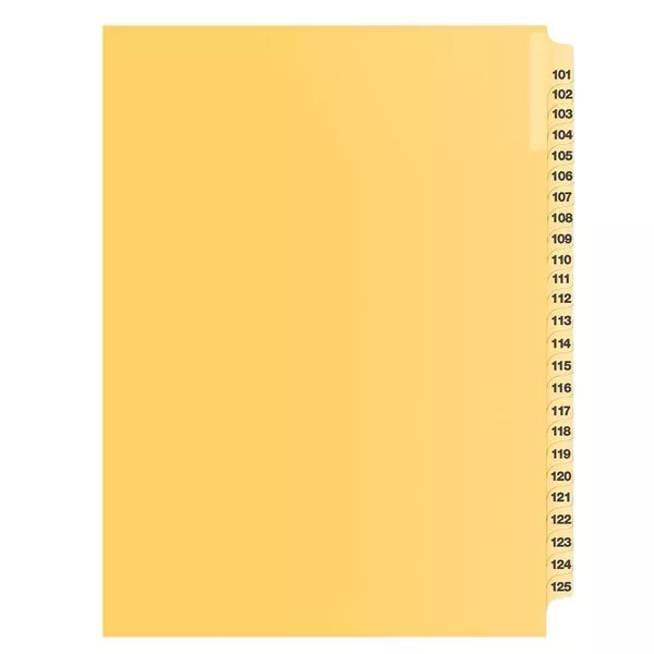 INDEX LITIG.LET.BUFF 101-125 (DAVB12004)