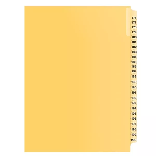 INDEX LITIG.LET.BUFF 176-200 (DAVB12007)