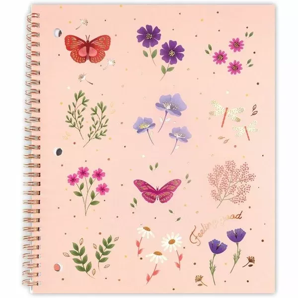 NOTEBOOK PINK BUTTERFLY (HLR59014222)