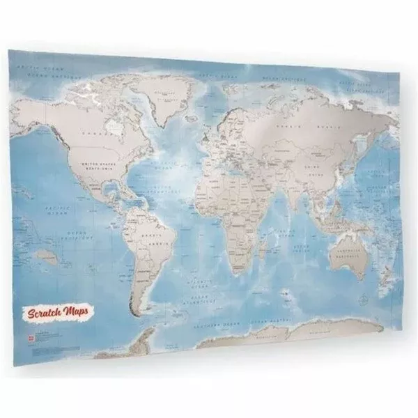WORLD SCRATCH WALL MAP (MPA20669)