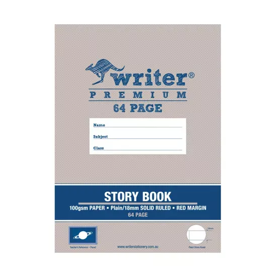 Writer Premium Story Book 330x240 mm Plain / 18 mm 64p