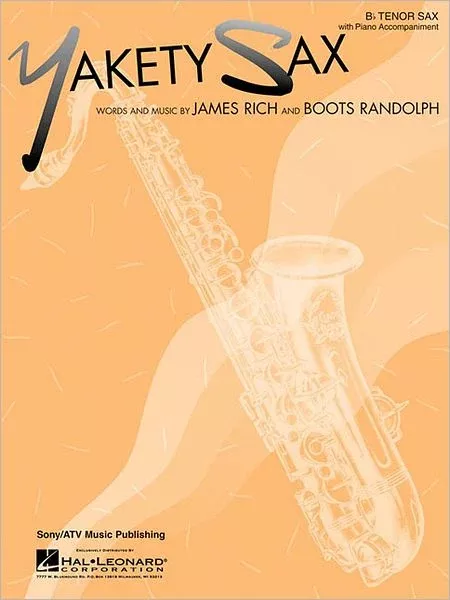Yakety Sax B Flat Tenor Saxophone With Piano Accompaniment