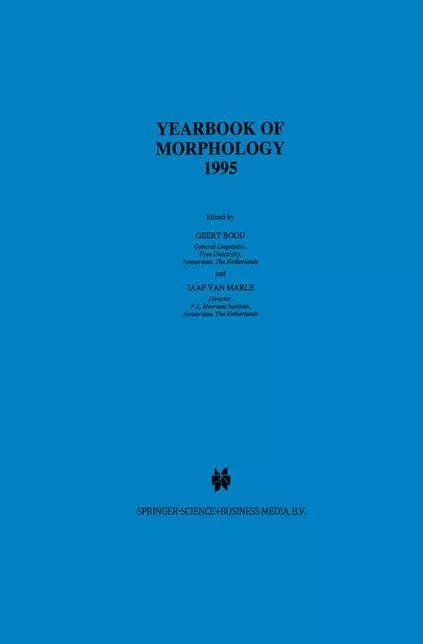Yearbook of Morphology 1995