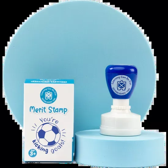 You're Kicking Goals Merit Stamp