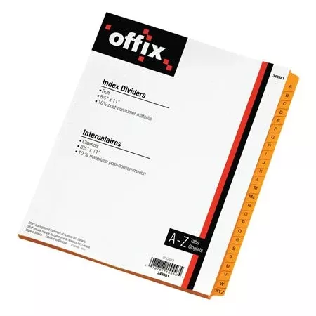 A-Z BUFF. OFFIX DIVIDERS (NVXOF-CR213)