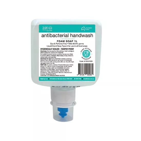 Zexa Antibac Hand Wash – 1 L, Pack of 6