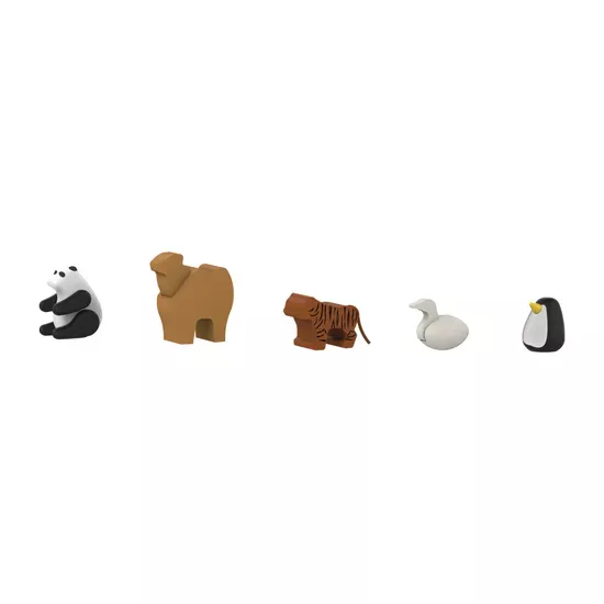 Zoo Animals Set of 5